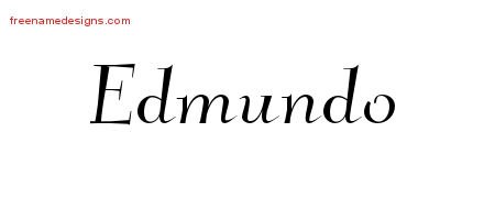 Elegant Name Tattoo Designs Edmundo Download Free