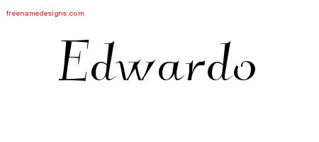Elegant Name Tattoo Designs Edwardo Download Free