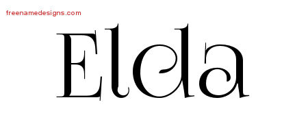 elda Archives - Free Name Designs