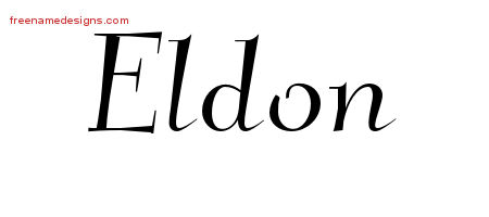 Elegant Name Tattoo Designs Eldon Download Free