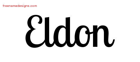 Handwritten Name Tattoo Designs Eldon Free Printout