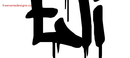 Graffiti Name Tattoo Designs Eli Free