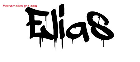 Graffiti Name Tattoo Designs Elias Free
