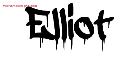Graffiti Name Tattoo Designs Elliot Free