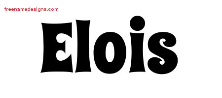 Groovy Name Tattoo Designs Elois Free Lettering