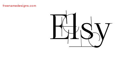 Decorated Name Tattoo Designs Elsy Free