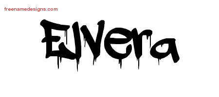 Graffiti Name Tattoo Designs Elvera Free Lettering