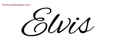 Cursive Name Tattoo Designs Elvis Free Graphic Cursive Name Tattoo Designs Elvis Free Graphic