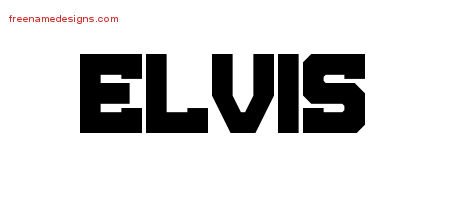 Titling Name Tattoo Designs Elvis Free Download