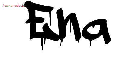 Graffiti Name Tattoo Designs Ena Free Lettering