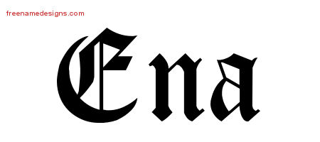 Blackletter Name Tattoo Designs Ena Graphic Download Blackletter Name Tattoo Designs Ena Graphic Download