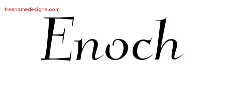 Elegant Name Tattoo Designs Enoch Download Free