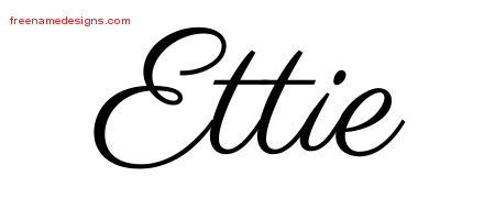 Classic Name Tattoo Designs Ettie Graphic Download