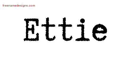Typewriter Name Tattoo Designs Ettie Free Download