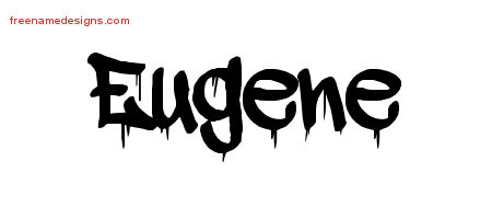 Graffiti Name Tattoo Designs Eugene Free Lettering