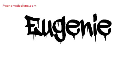 Graffiti Name Tattoo Designs Eugenie Free Lettering