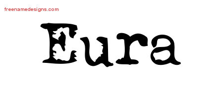Vintage Writer Name Tattoo Designs Eura Free Lettering