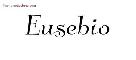 Elegant Name Tattoo Designs Eusebio Download Free