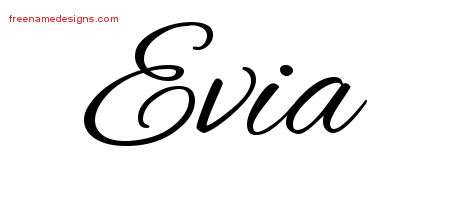 Cursive Name Tattoo Designs Evia Download Free