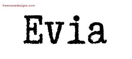 Typewriter Name Tattoo Designs Evia Free Download