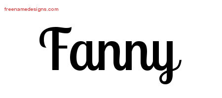 fanny – Free Name Designs