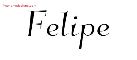 Elegant Name Tattoo Designs Felipe Download Free
