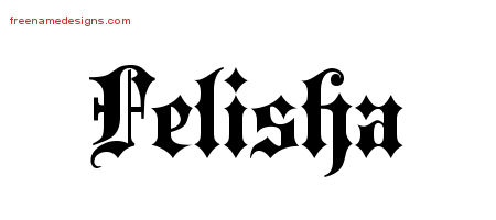 felisha Archives - Free Name Designs