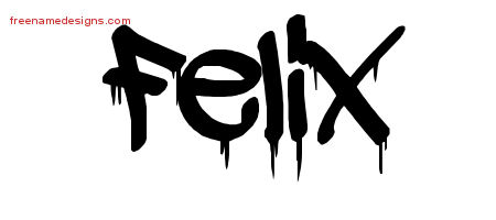 Graffiti Name Tattoo Designs Felix Free