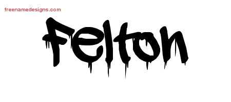 Graffiti Name Tattoo Designs Felton Free