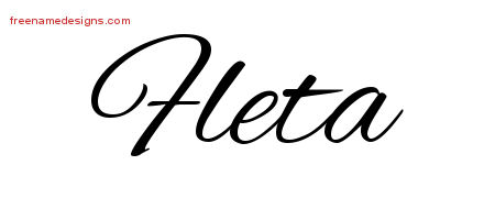 Cursive Name Tattoo Designs Fleta Download Free