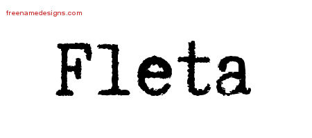 Typewriter Name Tattoo Designs Fleta Free Download