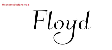 Elegant Name Tattoo Designs Floyd Download Free