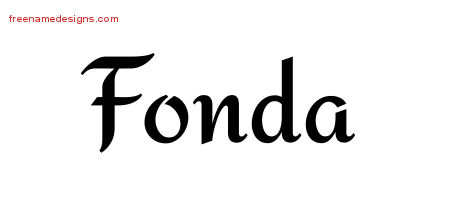 Calligraphic Stylish Name Tattoo Designs Fonda Download Free