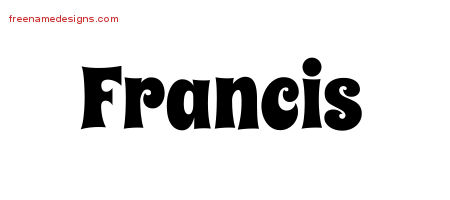 Groovy Name Tattoo Designs Francis Free