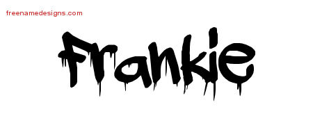 Graffiti Name Tattoo Designs Frankie Free Lettering