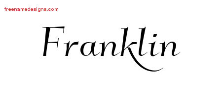 Elegant Name Tattoo Designs Franklin Download Free