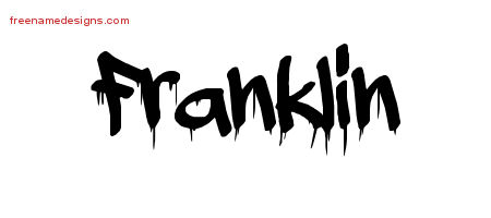 Graffiti Name Tattoo Designs Franklin Free