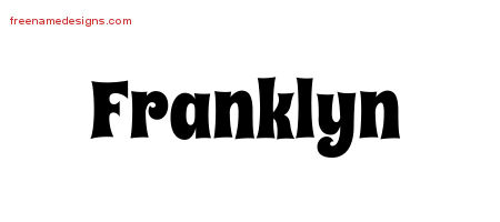 Groovy Name Tattoo Designs Franklyn Free