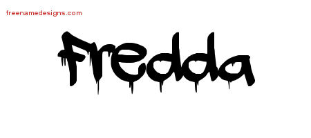 Graffiti Name Tattoo Designs Fredda Free Lettering