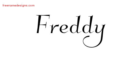 Elegant Name Tattoo Designs Freddy Download Free