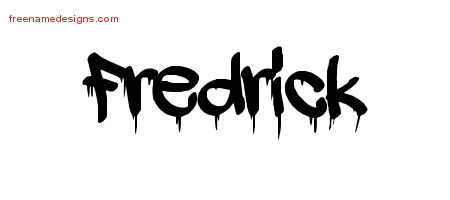 Graffiti Name Tattoo Designs Fredrick Free