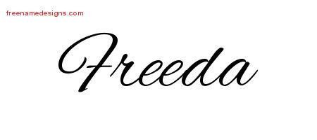 Cursive Name Tattoo Designs Freeda Download Free