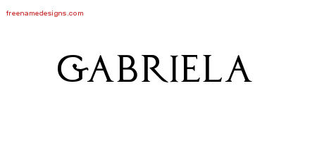 gabriela Archives - Free Name Designs