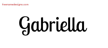 gabriella Archives - Free Name Designs