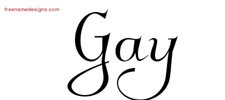 Elegant Name Tattoo Designs Gay Free Graphic