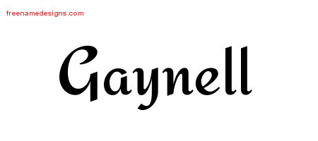 Calligraphic Stylish Name Tattoo Designs Gaynell Download Free