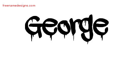 Graffiti Name Tattoo Designs George Free