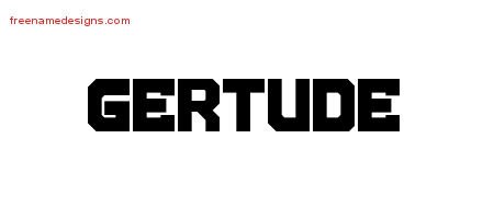 Titling Name Tattoo Designs Gertude Free Printout Titling Name Tattoo Designs Gertude Free Printout