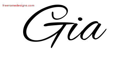 Cursive Name Tattoo Designs Gia Download Free