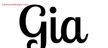 Handwritten Name Tattoo Designs Gia Free Download
